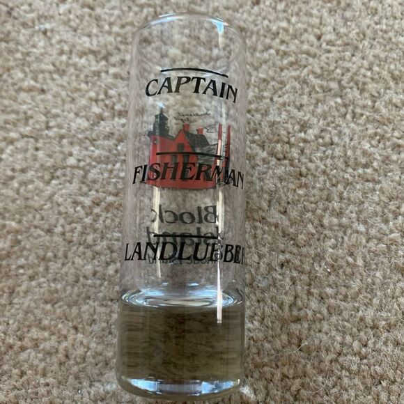 Block Island Rhode Island Tall Shot Glass - Picture 3 of 6